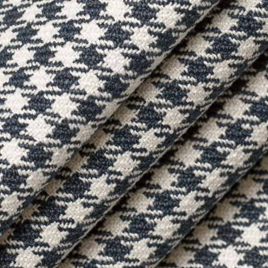 Houndstooth Check Navy